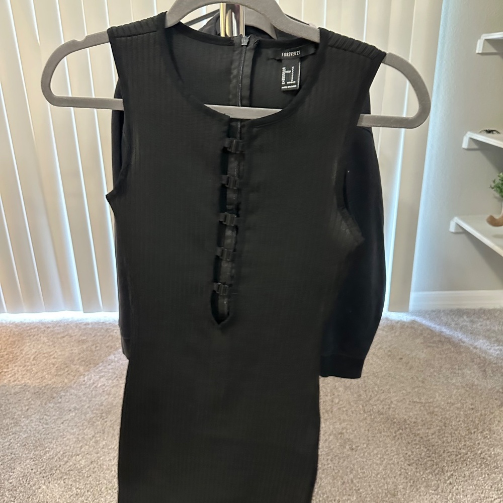 Black Mini F21 Dress